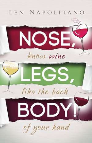 Nose, Legs, Body! Know Wine Like the Back of Your Hand