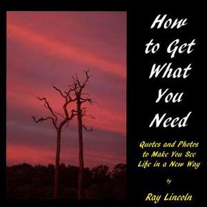 How to Get What You Need: Quotes and Photos to Make You See Life in a New Way de Ray Lincoln