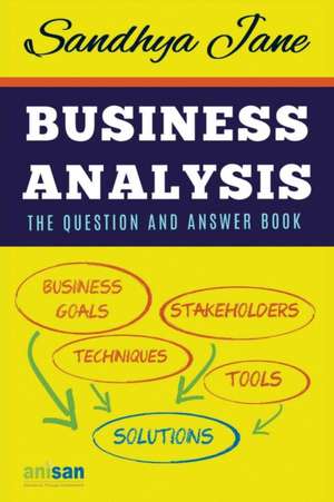 Business Analysis de Sandhya Jane