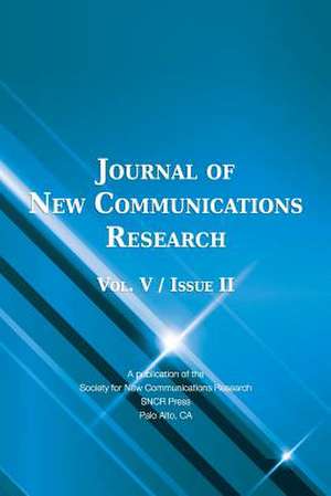 Journal of New Communications Research, Vol V, Issue 2 de various