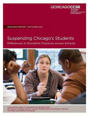 Suspending Chicago's Students