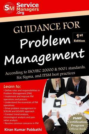 Guidance for Problem Management de Kiran Kumar Pabbathi