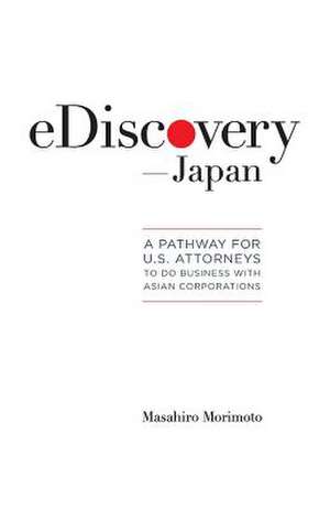 Ediscovery--Japan de Masahiro Morimoto