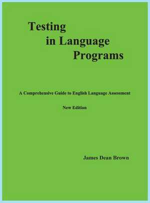 Testing in Language Programs