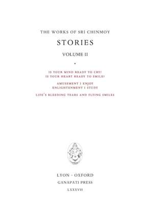 Stories II de Sri Chinmoy