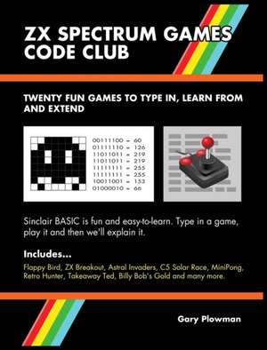 ZX Spectrum Games Code Club de Gary Plowman