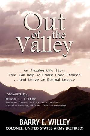 Out of the Valley an Amazing Life Story That Can Help You Make Good Choices... and Leave an Eternal Legacy: Italian Art from the Second Avant-Garde de Barry E. Willey