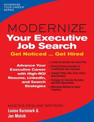 Modernize Your Executive Job Search de Louis Kursmark