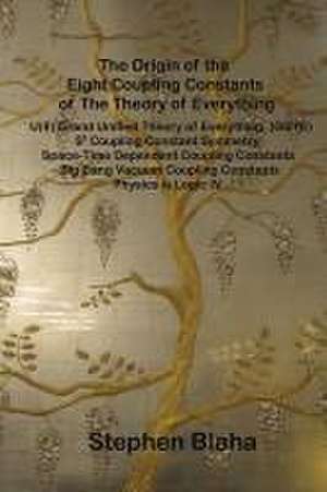 The Origin of the Eight Coupling Constants of the Theory of Everything