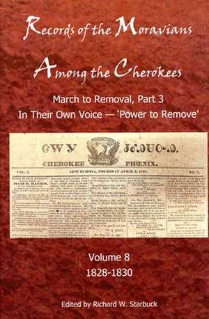 RECORDS OF THE MORAVIANS AMONG THE CHERO