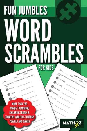 Fun Jumbles Word Scrambles for Kids de Mathyz Learning