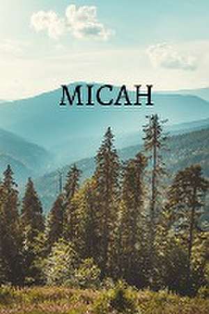 Micah Bible Journal de Shasta Medrano