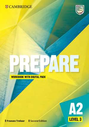 Prepare Level 3 Workbook with Digital Pack de Frances Treloar