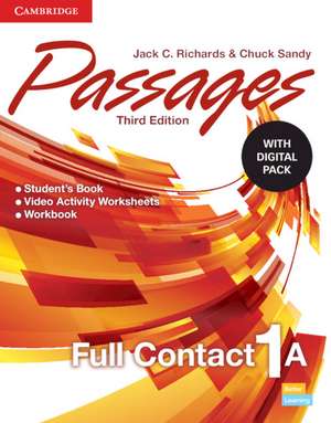 Passages Level 1 Full Contact A with Digital Pack de Jack C. Richards