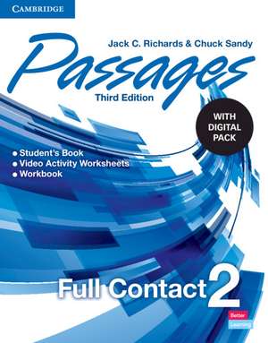 Passages Level 2 Full Contact with Digital Pack de Jack C. Richards