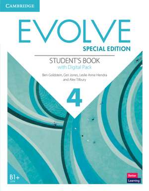 Evolve Level 4 Student's Book with Digital Pack Special Edition de Ben Goldstein