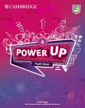 Power Up Level 5 Pupil's Book KSA Edition de Colin Sage