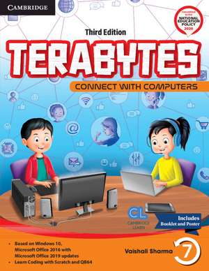 Terabytes Level 7 Student's Book with Booklet, AR APP and Poster: Connect with Computers (With Booklet) de Vaishali Sharma