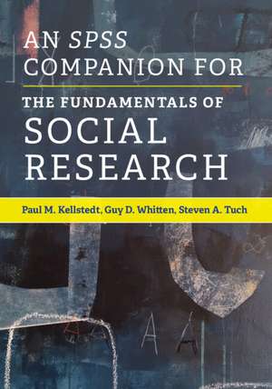 An SPSS Companion for The Fundamentals of Social Research de Paul M. Kellstedt