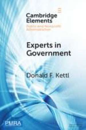 Experts in Government de Donald F Kettl