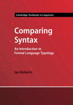 Comparing Syntax de Ian Roberts