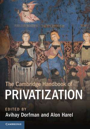 The Cambridge Handbook of Privatization de Avihay Dorfman