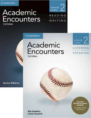 Academic Encounters Level 2 2-Book Set (R&W Student's Book with Digital Pack, L&S Student's Book with IDL C1): American Studies de Jessica Williams