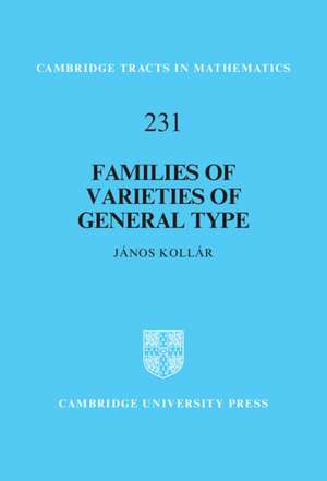 Families of Varieties of General Type de János Kollár