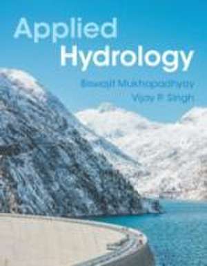 Applied Hydrology de Biswajit Mukhopadhyay