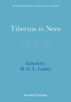 Tiberius to Nero de M. G. L. Cooley