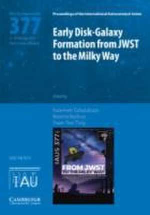 Early Disk-Galaxy Formation from Jwst to the Milky Way (Iau S377) de Fatemeh Tabatabaei