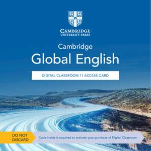 Cambridge Global English Digital Classroom 11 Access Card (1 Year Site Licence) de Alison Sharpe