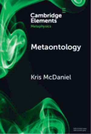 Metaontology de Kris Mcdaniel