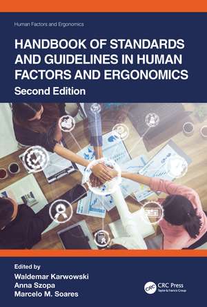 Handbook of Standards and Guidelines in Human Factors and Ergonomics de Waldemar Karwowski