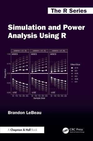 Simulation and Power Analysis Using R de Brandon LeBeau