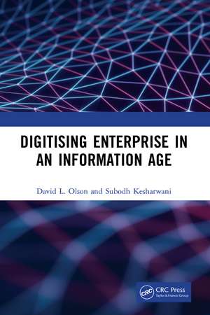 Digitising Enterprise in an Information Age de David L. Olson