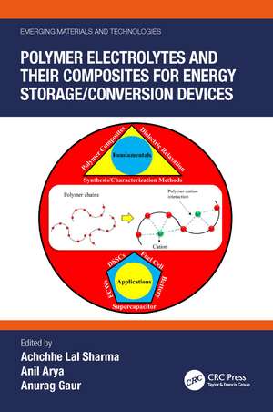 Polymer Electrolytes and their Composites for Energy Storage/Conversion Devices de Achchhe Lal Sharma