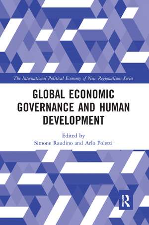 Global Economic Governance and Human Development de Simone Raudino