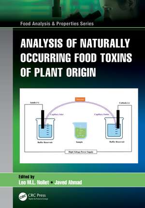 Analysis of Naturally Occurring Food Toxins of Plant Origin de Leo M.L. Nollet