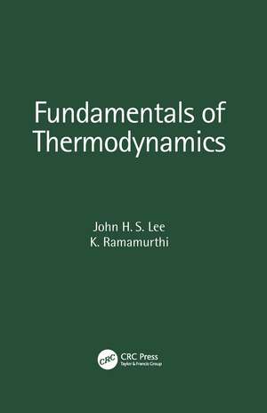 Fundamentals of Thermodynamics de John H. S. Lee