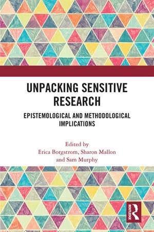 Unpacking Sensitive Research: Epistemological and Methodological Implications de Erica Borgstrom