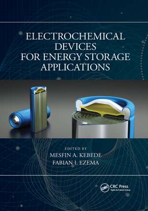 Electrochemical Devices for Energy Storage Applications de Mesfin A. Kebede