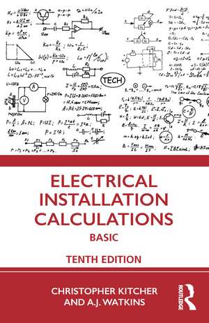 Electrical Installation Calculations: Basic de Christopher Kitcher