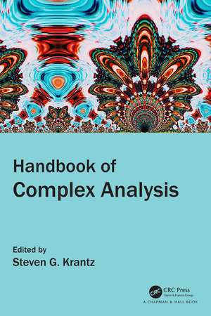 Handbook of Complex Analysis de Steven G. Krantz