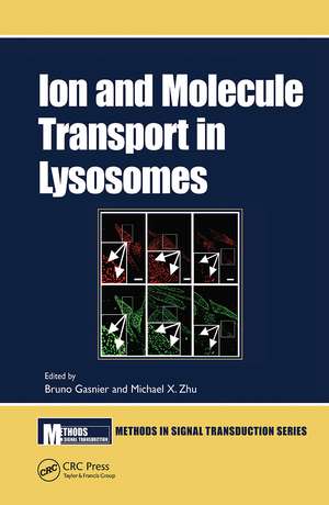 Ion and Molecule Transport in Lysosomes de Bruno Gasnier