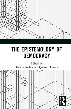 The Epistemology of Democracy de Hana Samaržija