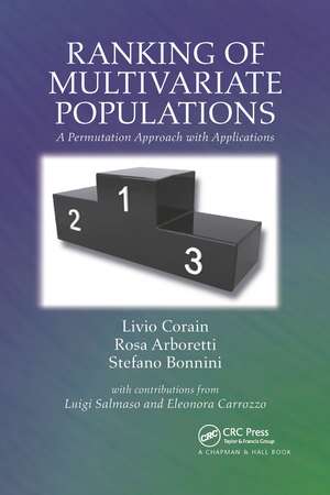 Ranking of Multivariate Populations: A Permutation Approach with Applications de Livio Corain