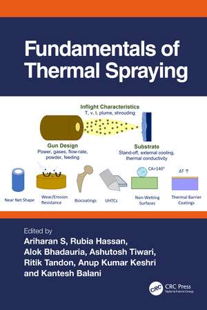 Fundamentals of Thermal Spraying de Ariharan S