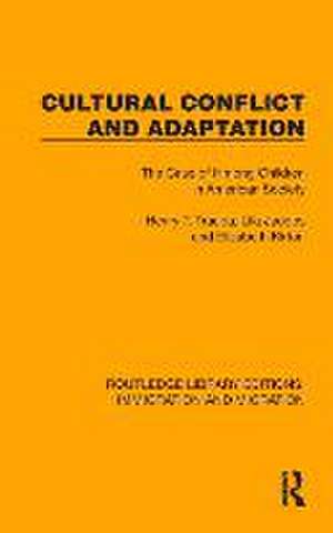 Cultural Conflict and Adaptation: The Case of Hmong Children in American Society de Henry T. Trueba