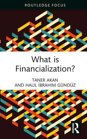 What is Financialization? de Taner Akan